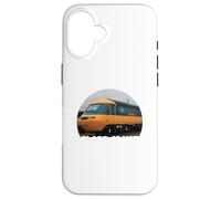 Custodia per iPhone 16 Class 43 HST High Speed Train British Locomotive Engine