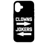 Custodia per iPhone 16 Clown A Sinistra (Jokers A destra) - Folk Rock Music