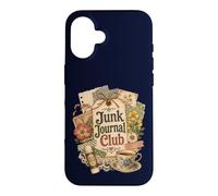 Custodia per iPhone 16 Collage di carta vintage Junk Journal Club