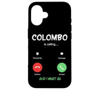 Custodia per iPhone 16 Colombo sta chiamando e devo andare in viaggio in Sri Lanka