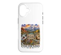 Custodia per iPhone 16 Colorado Acquerello Mountain Adventure Travel Design