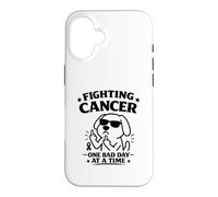 Custodia per iPhone 16 Combattere il cancro One Bad Day At A Time Funny Awareness Design
