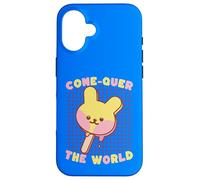 Custodia per iPhone 16 Cone-Quer Il mondo Kawaii Bunny Ice Pop
