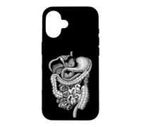 Custodia per iPhone 16 Corpo umano Organi Interni Anatomia Regalo Grafico Uomini Donne