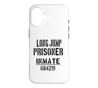 Custodia per iPhone 16 Costume di Halloween pigro da prigioniero per salto in lungo