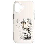 Custodia per iPhone 16 Cute Cat Lover Pet Lovers Stars Moon Kitten