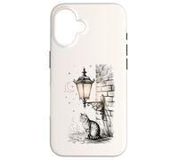 Custodia per iPhone 16 Cute Cat Lover Pet Lovers Stars Moon Kitten
