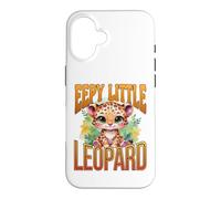 Custodia per iPhone 16 Cute Little Leopard Cub Cute Baby Panther Big Cat