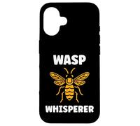 Custodia per iPhone 16 Cute Little wasp Funny Minimalist Simple Whisperer wasp