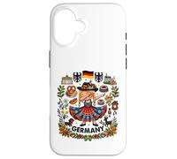 Custodia per iPhone 16 Dabbing - Vestito Dirndl da ragazza tedesca Edelweiss Oktoberfest