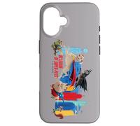 Custodia per iPhone 16 DC League of Super-Pets Krypto And Friends To The Rescue!