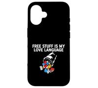 Custodia per iPhone 16 Deals Hunter Free Stuff Is My Love Language