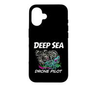 Custodia per iPhone 16 Deep Sea Drone Pilot ROV Submarine Squid