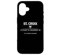 Custodia per iPhone 16 Design di viaggio coordinato St Croix USVI