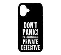 Custodia per iPhone 16 Detective privato