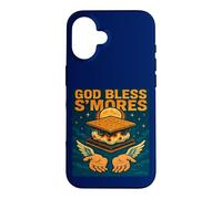 Custodia per iPhone 16 DIO BENEDICA S'MORES
