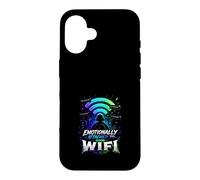 Custodia per iPhone 16 Dipendenza WiFi - Divertente per Gamer