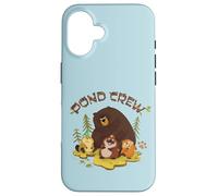 Custodia per iPhone 16 Disney and Pixar's Hoppers Pond Crew Beaver Mabel & Friends