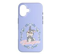Custodia per iPhone 16 Disney Bambi Thumper Floral Coquette Style Matching