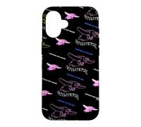 Custodia per iPhone 16 Disney Dumbo Pink Elephants Sensational Marvel in the Sky