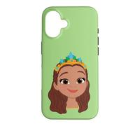 Custodia per iPhone 16 Disney Jr. Sofia the First Princess Camila Big Face Costume