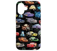 Custodia per iPhone 16 Disney Pixar Cars - Stampa con motivo Cars