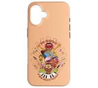 Custodia per iPhone 16 Disney The Muppets Dr Teeth & Electric Mayhem Keyboard Band