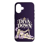 Custodia per iPhone 16 Divertente cavaliere medievale diva giù umorismo rinascimentale