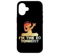 Custodia per iPhone 16 Divertente DJ Quote - Stasera sono io il DJ