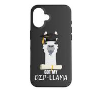 Custodia per iPhone 16 Divertente laurea per lui e lei ha ottenuto il mio lama Dip-Llama