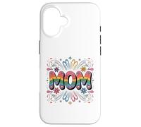Custodia per iPhone 16 DIVERTENTE MAMMA SELVAGGIA E PAZZI GIORNATA DELLA