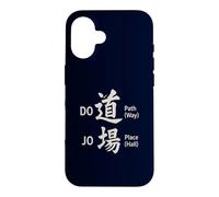 Custodia per iPhone 16 "DOJO - Path Place" Significato giapponese Kanji Arti Marziali
