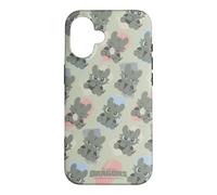 Custodia per iPhone 16 DreamWorks Dragons Toothless Expression Paint Strokes