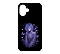 Custodia per iPhone 16 Dreamy Skeleton Goth Girl Boy Cozy Maglione Stelle