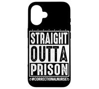 Custodia per iPhone 16 Dritto dalla prigione #CorrectionalNurse