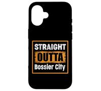 Custodia per iPhone 16 Dritto Fuori Bossier City Louisiana USA Retro Vintage