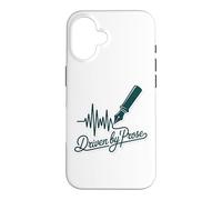 Custodia per iPhone 16 Driven by Prosa Penna stilografica Heartbeat Writer Autore
