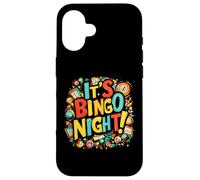 Custodia per iPhone 16 E 'Bingo Night! Amante Giocatore Uomini Donne Sessione Gioco Citazione