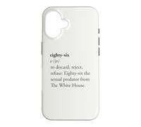 Custodia per iPhone 16 Eighty-Six Dizionario Definizione Political Activist Design