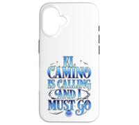 Custodia per iPhone 16 El Camino chiama la citazione escursionistica con gradiente