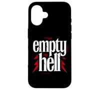 Custodia per iPhone 16 Empty Hell - Christian Faith Bold Gospel Evangelism