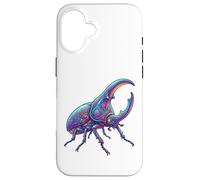 Custodia per iPhone 16 Ercole Beetle Insetto Amante Entomologia Beetle Lover