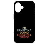 Custodia per iPhone 16 Ernestina Name Ernestina Personalized Name First Given