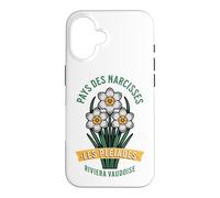 Custodia per iPhone 16 Escursione Wild Narcisus Riviera Vaudoise Les Pleiades