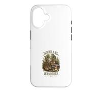 Custodia per iPhone 16 Escursionismo nella foresta dei funghi Wanderer nel bosco