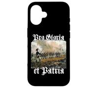 Custodia per iPhone 16 Esercito prussiano | Uniforme prussiana | fanteria prussiana