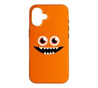 Custodia per iPhone 16 Eyeball Funny Monster Face Graphic Halloween Costume