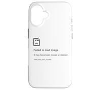 Custodia per iPhone 16 Failed to Load Image - Programmer Funny PC Error Graphic
