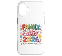 Custodia per iPhone 16 Family Easter 2026 Making Memories Together Easter Day