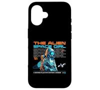 Custodia per iPhone 16 Fantascienza The Alien Space Girl Universo Mistero E Meraviglia
